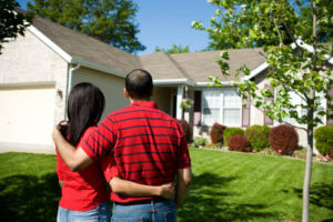 couple looking at home