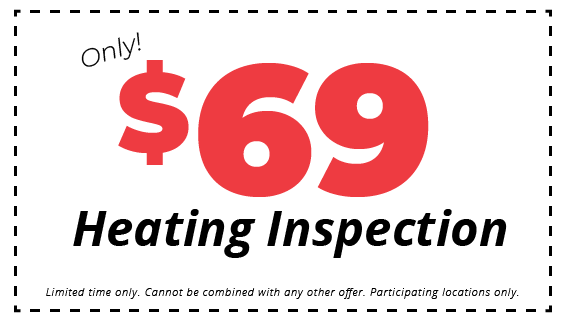 only $69 heating inspection