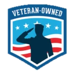 Veteran-owned badge.