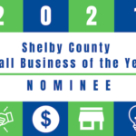 shelby county small business of the year nominee 2021 badge