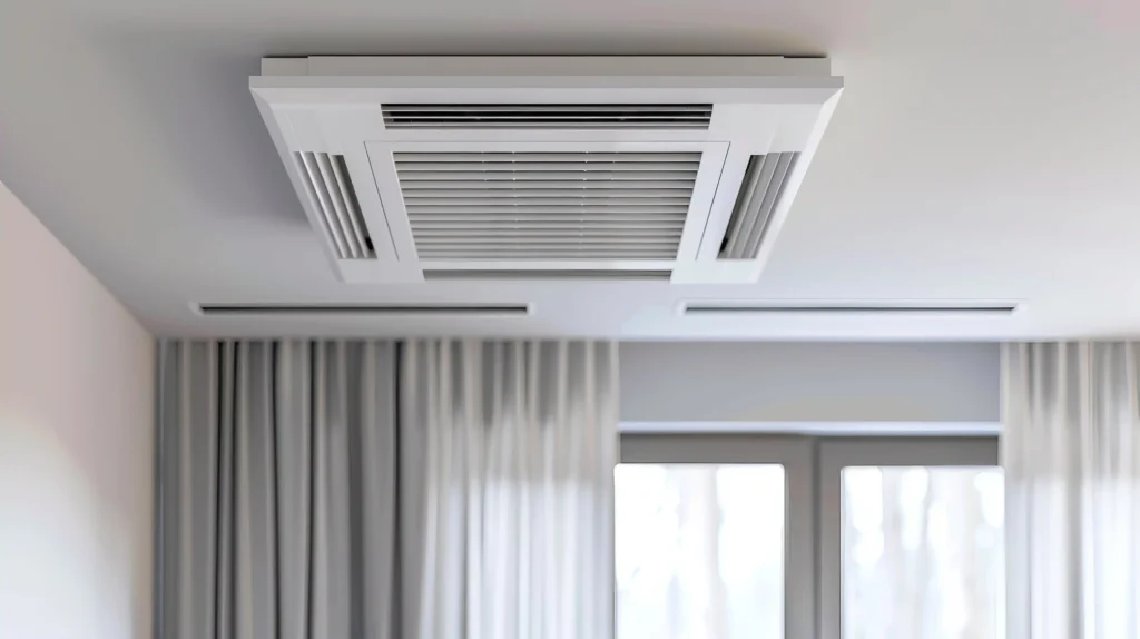 Air vent inside home in Bluffton, South Carolina.